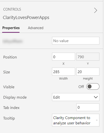 Clarity properties