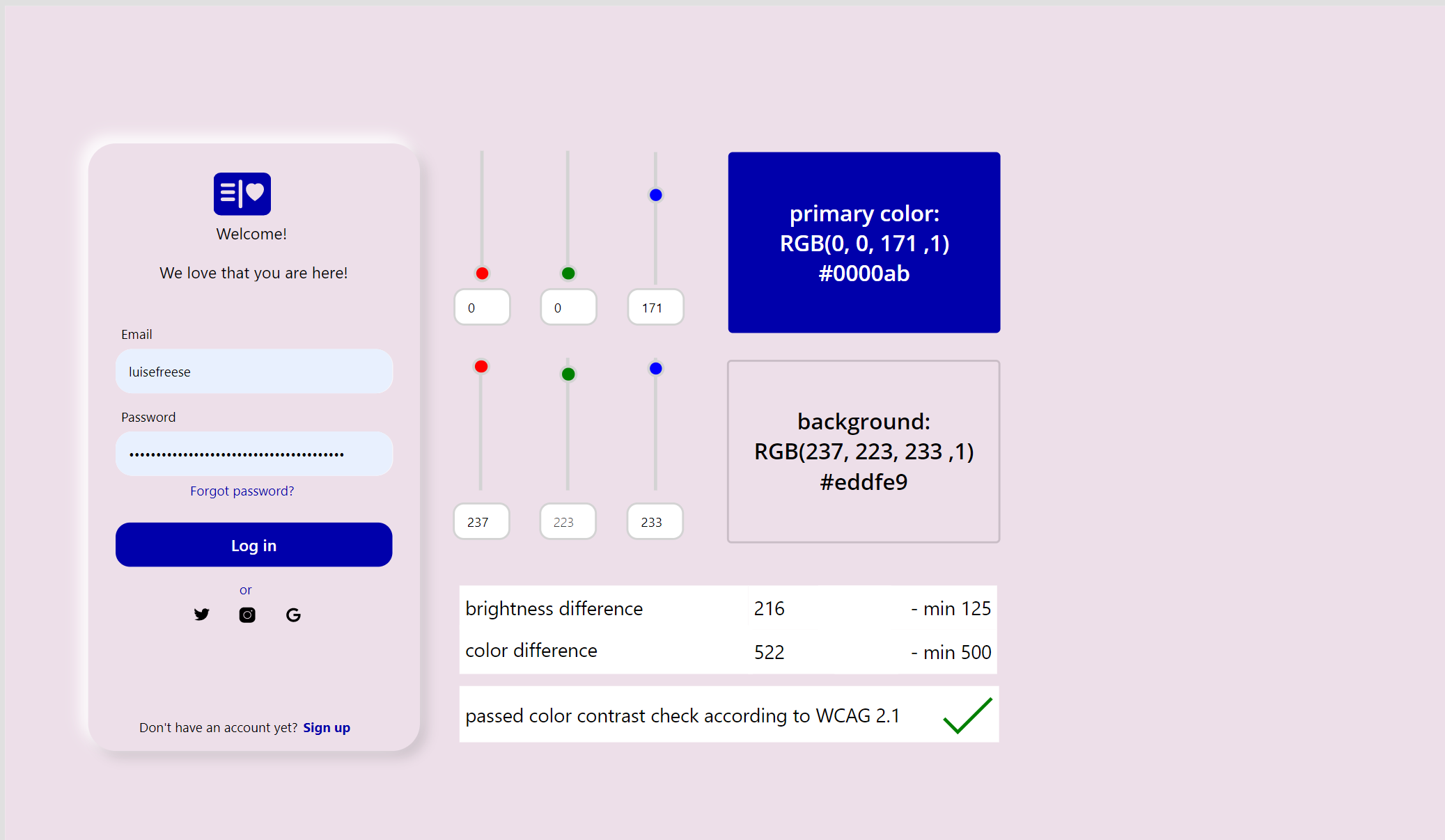 v1.1 of color contrast ratio checker for Power Apps