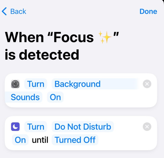 focus