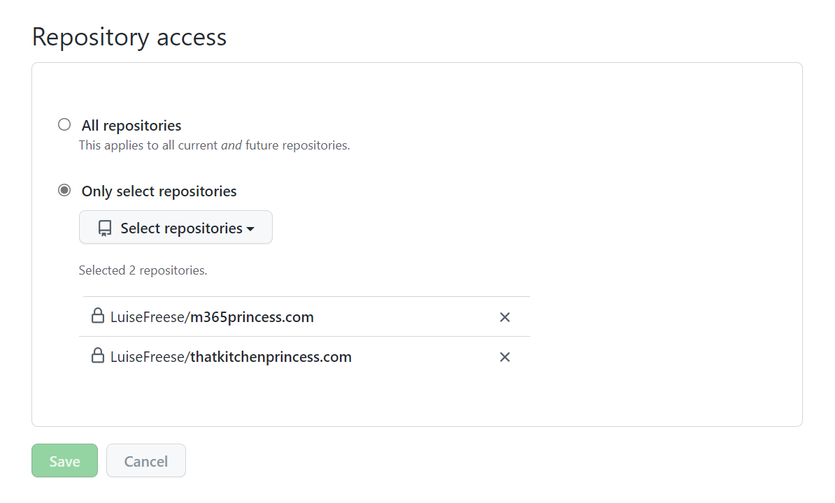 repo access