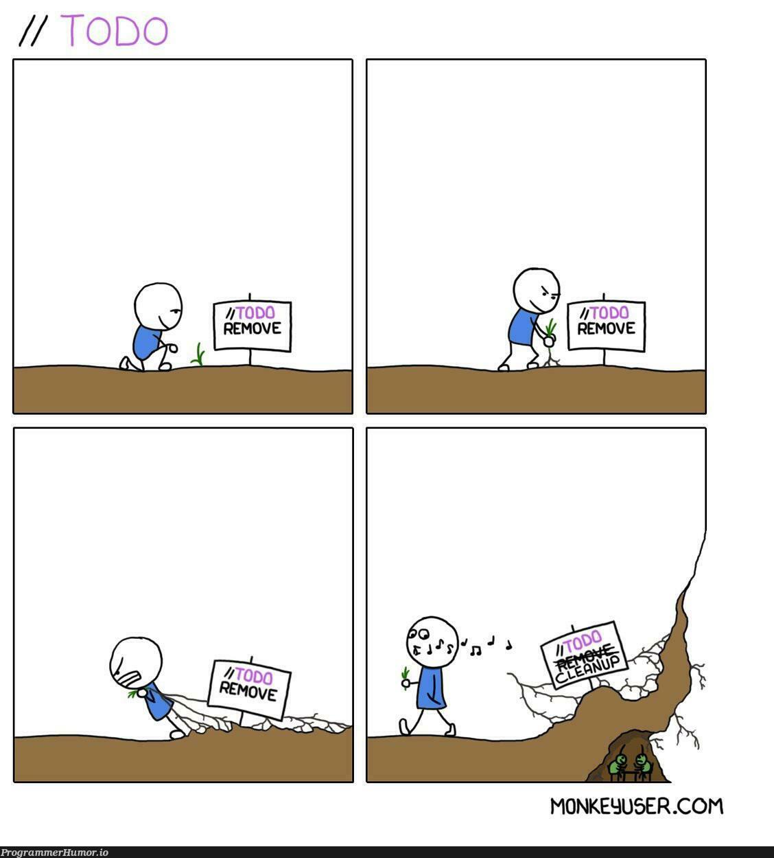 work chronicles cartoon on refactoring